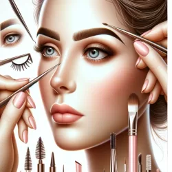 how to shape brows at home